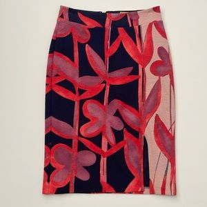 Maeve small pencil skirt small slit Anthropologie